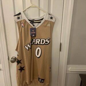 Adidas Tan Swingman Jersey Vintage